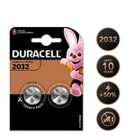 2x Duracell CR2032 LITHIUM Battery Coin Cell MN1500 DL2032 BR2032 3V