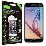 2x iSOUL Screen Protector for Samsung Galaxy S6 Tempered Glass Film