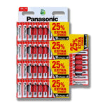 50x Genuine PANASONIC AA Battery Zinc LR6 1.5V MN1500 Longest Expiry