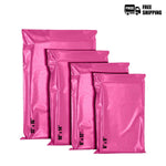 60 Mixed Hot Pink Mailing Postal Self-Seal Closure Plastic Bags Envelopes for Posting Clothes, Postal, Packaging, Shipping Bags Tempered Proof
