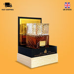 Khamrah Eau De Parfum Unisex 100ml - Vanilla, Sweet, Warm, & Spicy with Woody Notes | Luxurious Fragrance by Lattafa Perfumes