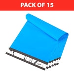 100 Mixed Mailing Bags Self Adhesive Waterproof and Tear-Proof Postal Bags Mailing Bags, 12x16 Inch Blue Postage Mailing Bags with Self-Seal Closure, Lightweight and Tear Proof Parcel Delivery Bags, Multipack Mailing Envelope Bags