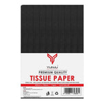 Black Acid-Free Tissue Paper 50cm x75cm Large Gift Wrap Eco Friendly