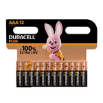 Duracell Plus AAA Alkaline Batteries (Pack of 12) LR03/MN2400 Battery