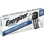 Energizer Ultimate Lithium AAA Batteries - 1.5V Bulk Pack of 10 - Long Lasting, High Performance Batteries