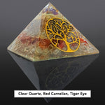 Energy Generator Orgonite Quartz Crystal orgone pyramid Stone