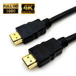 HDMI Cable Long - 3m - 4K Support - Gold Plated - Upto 18Gbps Transfer Speed
