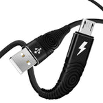 Heavy Duty Micro USB Charging Cable Braided Fast Phone Charger Lead