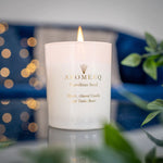 Namibian Seed Scented Candle - Myrrh, Almond Vanilla & Tonka Beans 180gm
