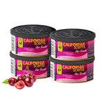 4x California Scents Coronado Cherry Car Air Freshener Cans