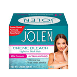 Jolen Mild Creme Bleach with Aloe Vera 125ml Facial & Body Hair Lightener