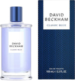 David Beckham Classic Blue Eau de Toilette – 100ml Fragrance for Men