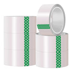 Clear Packing Tape 48mm x 66m 6 Rolls Heavy Duty Low Noise Strong Carton Sealing Tape