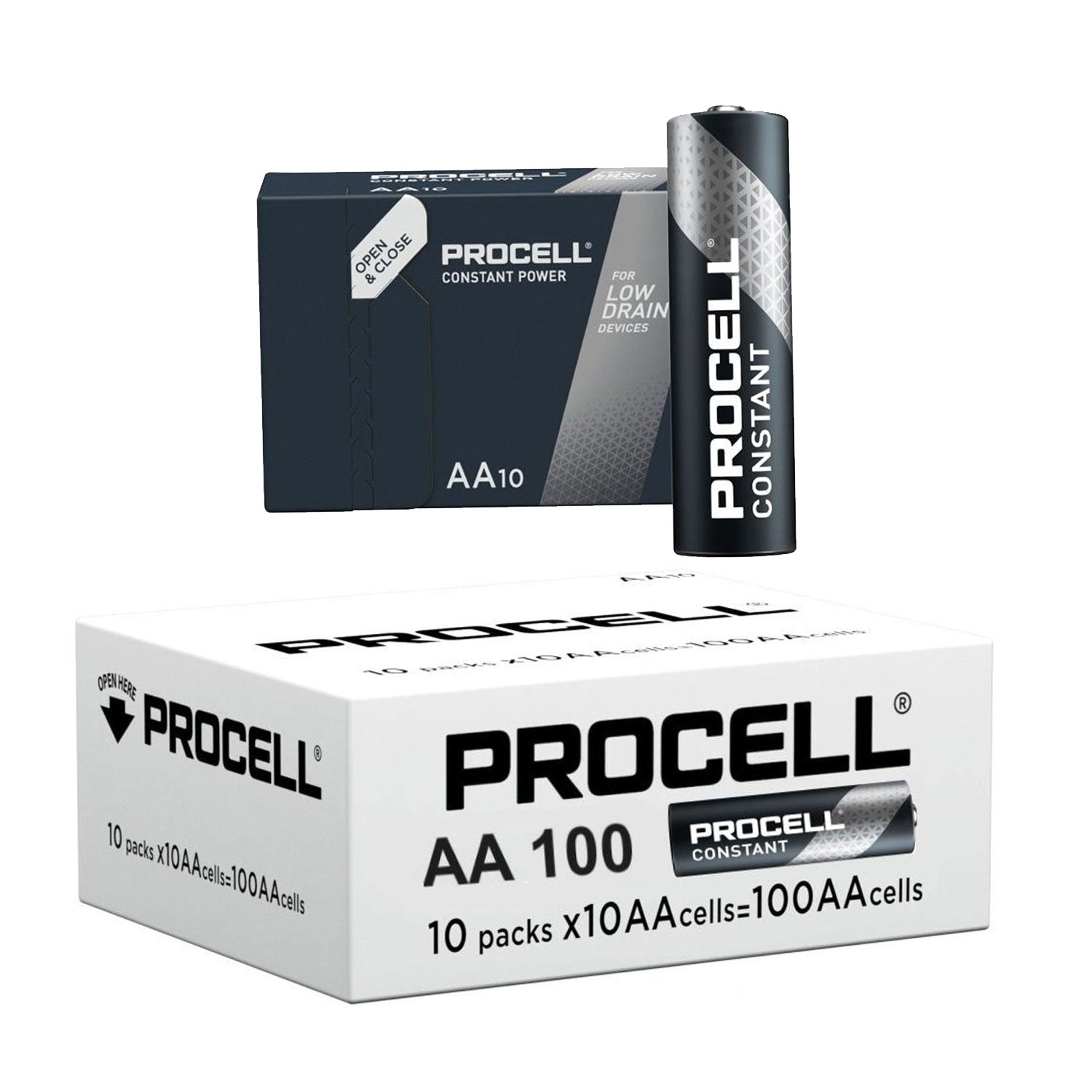 Procell AA Batteries Alkaline 1.5V LR6 MN1500 Battery All Pack