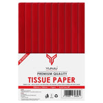 Red Acid-Free Tissue Paper 50cm x75cm Large Gift Wrap Eco Friendly