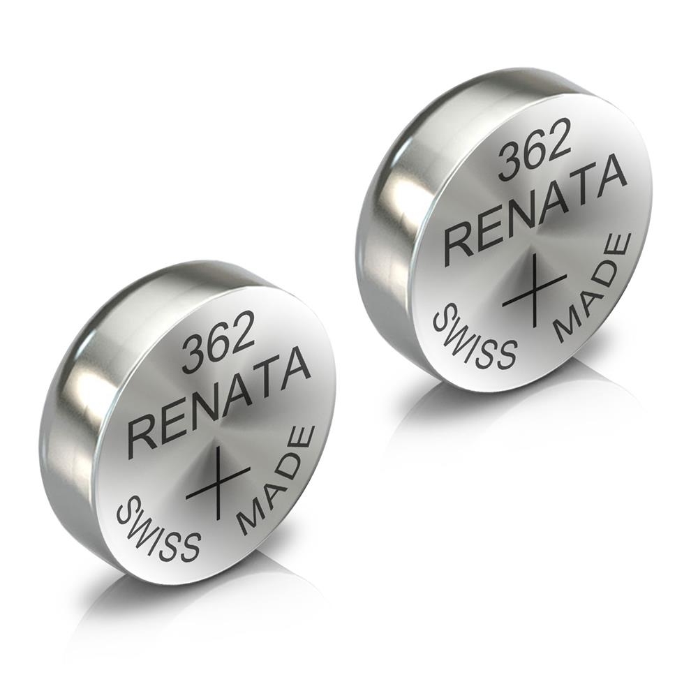 Renata 362 Watch Battery Swiss Made Silver Coin SR721SW 1.55V All Pack