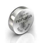 Renata CR1220 Watch Batteries Swiss Made Silver Coin Lithium 3V All Pack