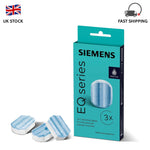 Siemens Descaling Tablets for Coffee Machines – Pack of 3, Removes Limescale and Prevents Corrosion