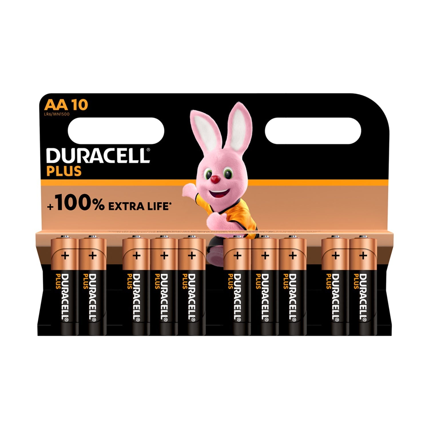 Duracell Plus Power AA Alkaline LR6 Batteries MN1500 1.5 Volt Multipack