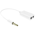 iSoul Best 3.5 mm Dual Audio Splitter Jack Cable For Earphone Headphone