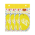 Jelly Belly Lemon Drop 2D Air Freshener – Fresh Citrus Lemon Scent, 4 Pack