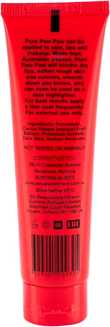 Pure Paw Paw Original Ointment – 25g | Multi-Purpose Balm for Lips, Dry Skin & More