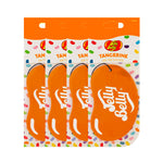 Jelly Belly Tangerine 2D Air Freshener – Fresh Citrus Orange Scent, 4 Pack