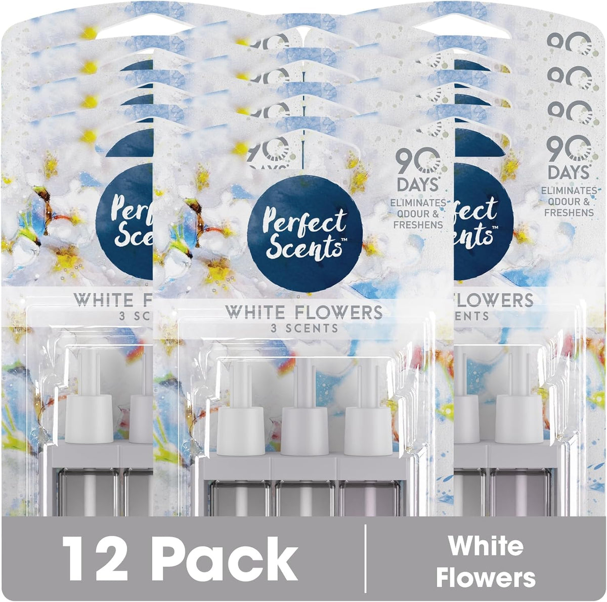 Perfect Scents Plug In Refill White Flowers 20ml Compatible with 3volution