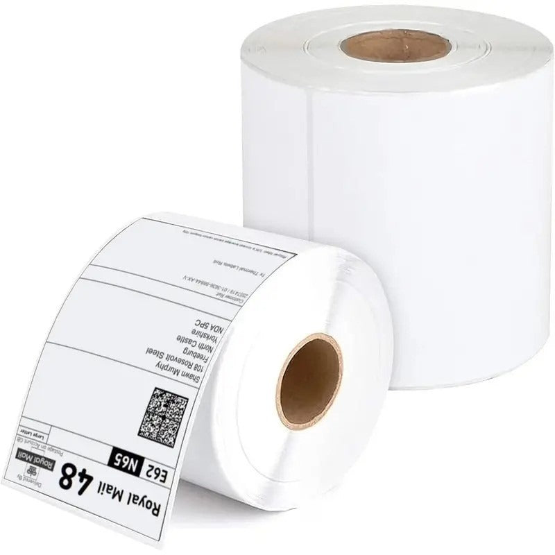 Thermal Label Roll 4x6 – 500 Shipping Labels – Direct Thermal Shipping Label Rolls for Zebra, Toshiba, CitizenMunbyn