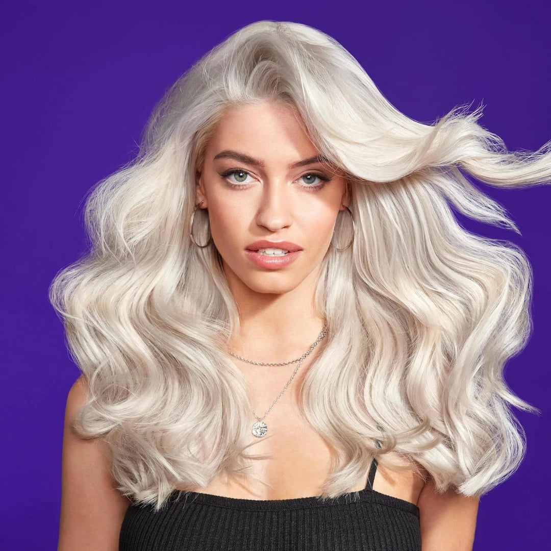 Fudge Clean Blonde Damage Rewind Purple Shampoo 1L – Toning Shampoo for Blonde Hair