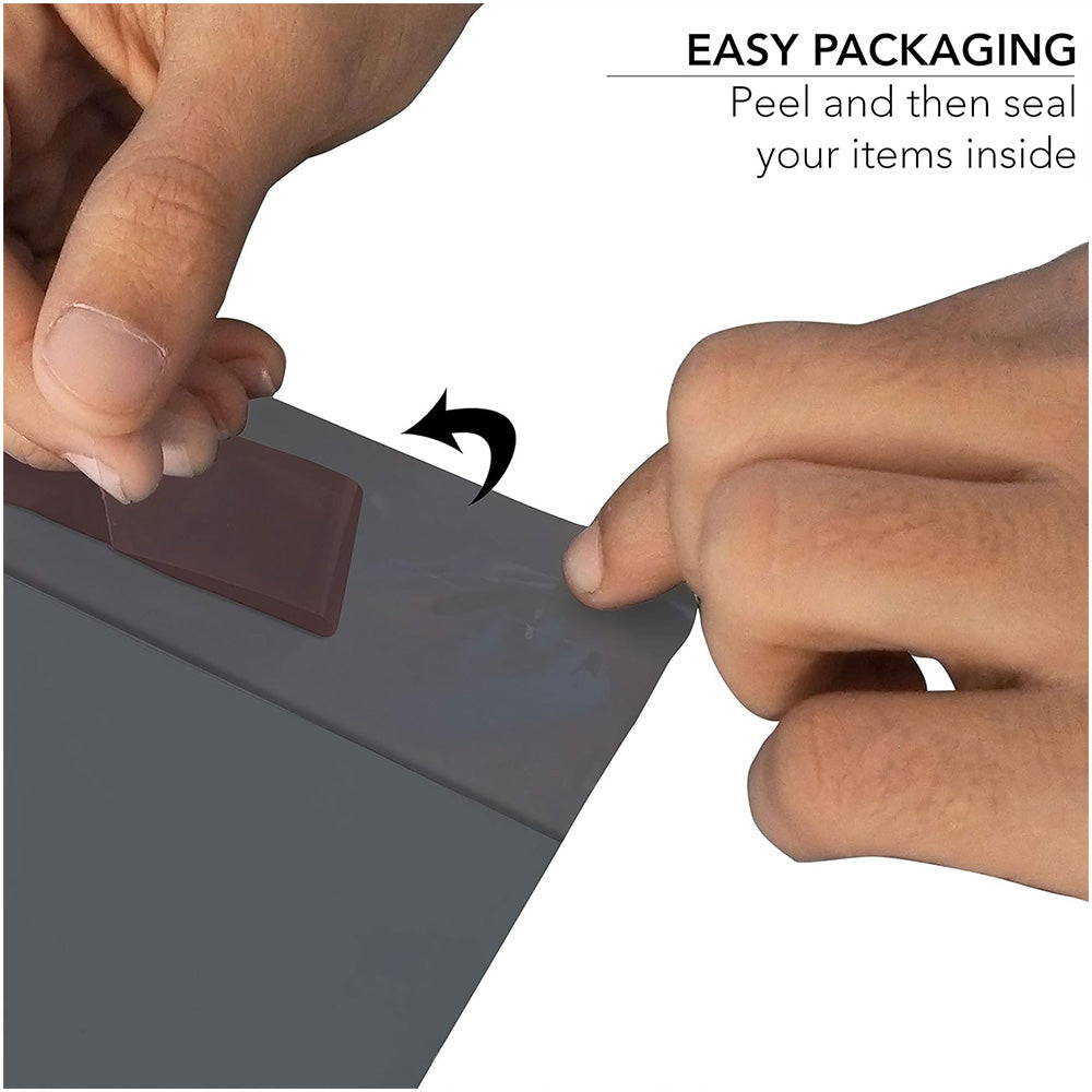 24x36 Large Grey Mailing Bags – 25 Pcs Heavy Duty Poly Postal Shipping Bags