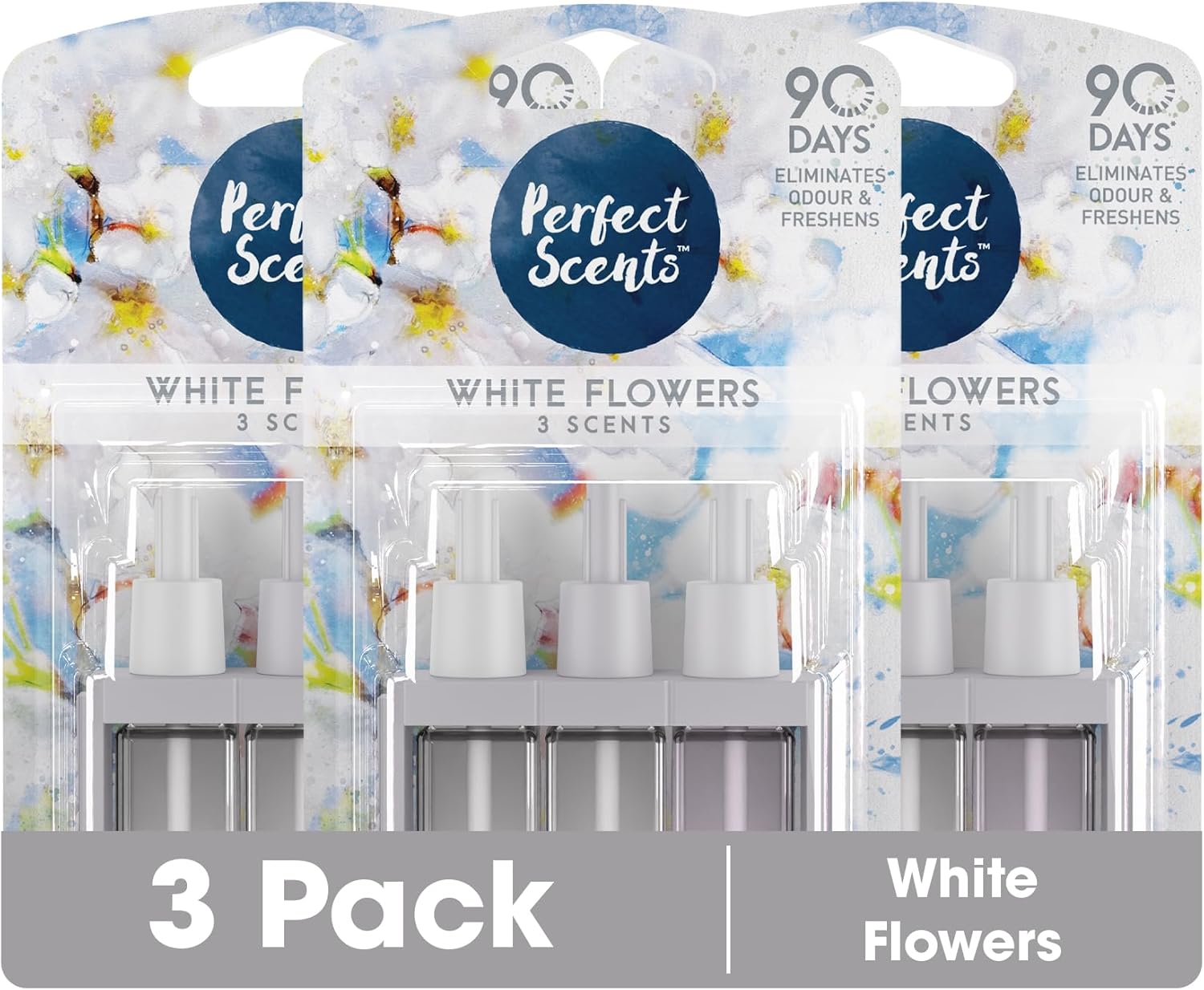 Perfect Scents Plug In Refill White Flowers 20ml Compatible with 3volution