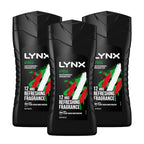 LYNX Africa 3-in-1 Body Wash Squeezed Mandarin & Sandalwood 225ml