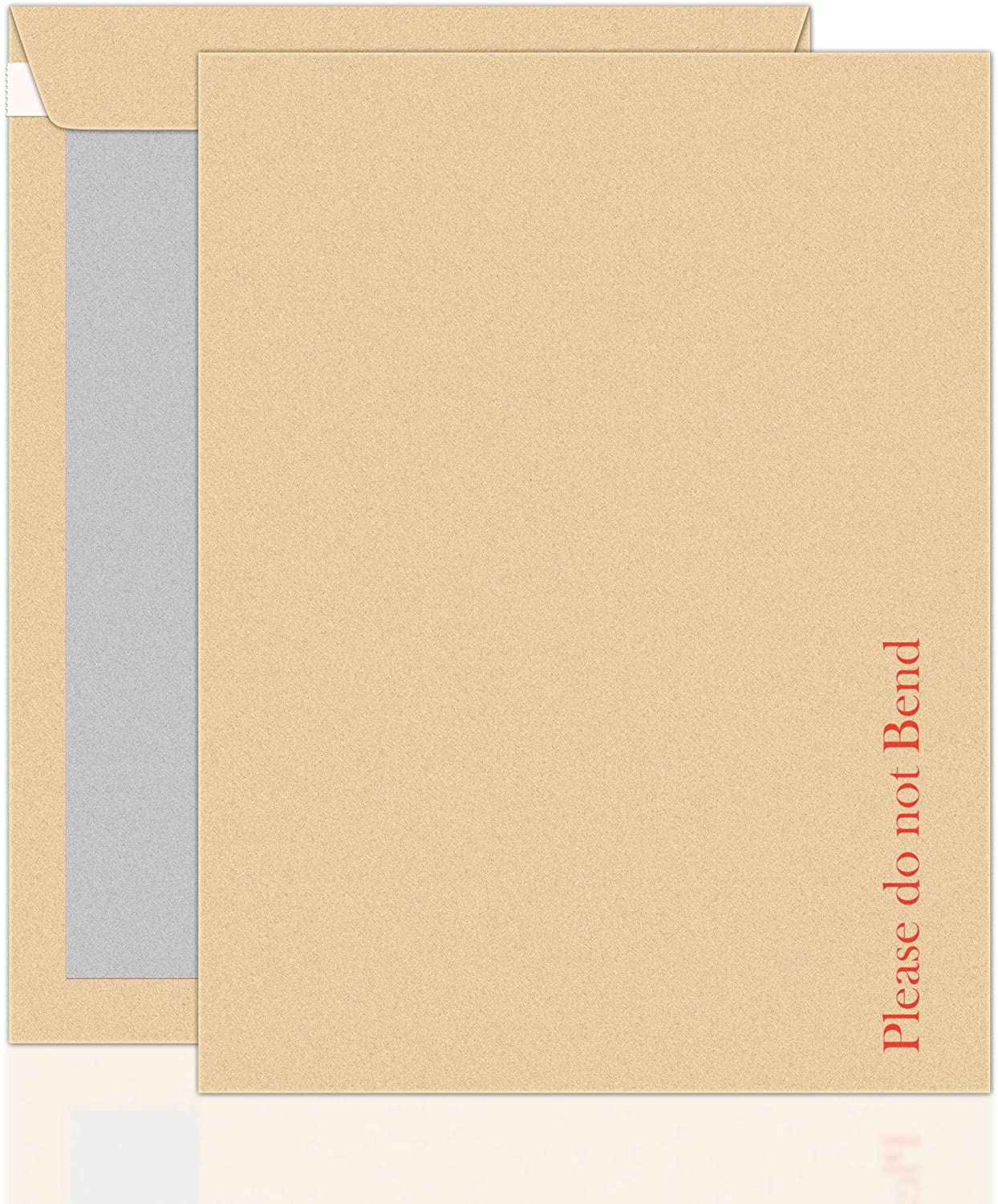 50 Packs iSoul A5 & A4 Do Not Bend Envelopes Manila Hard Board Backed