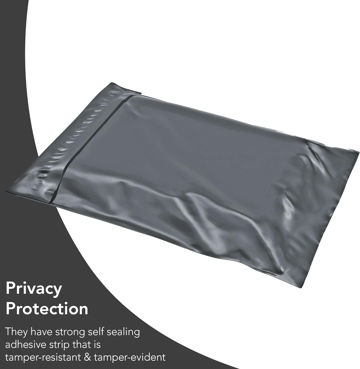 50 Mixed Grey Postage Bags Small to Large Parcels Bags 5 Sizes 10 Each Poly Mailing Bags