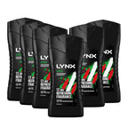 LYNX Africa 3-in-1 Body Wash Squeezed Mandarin & Sandalwood 225ml