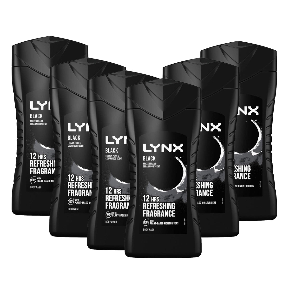 LYNX Black Body Wash Men's Shower Gel 225ml
