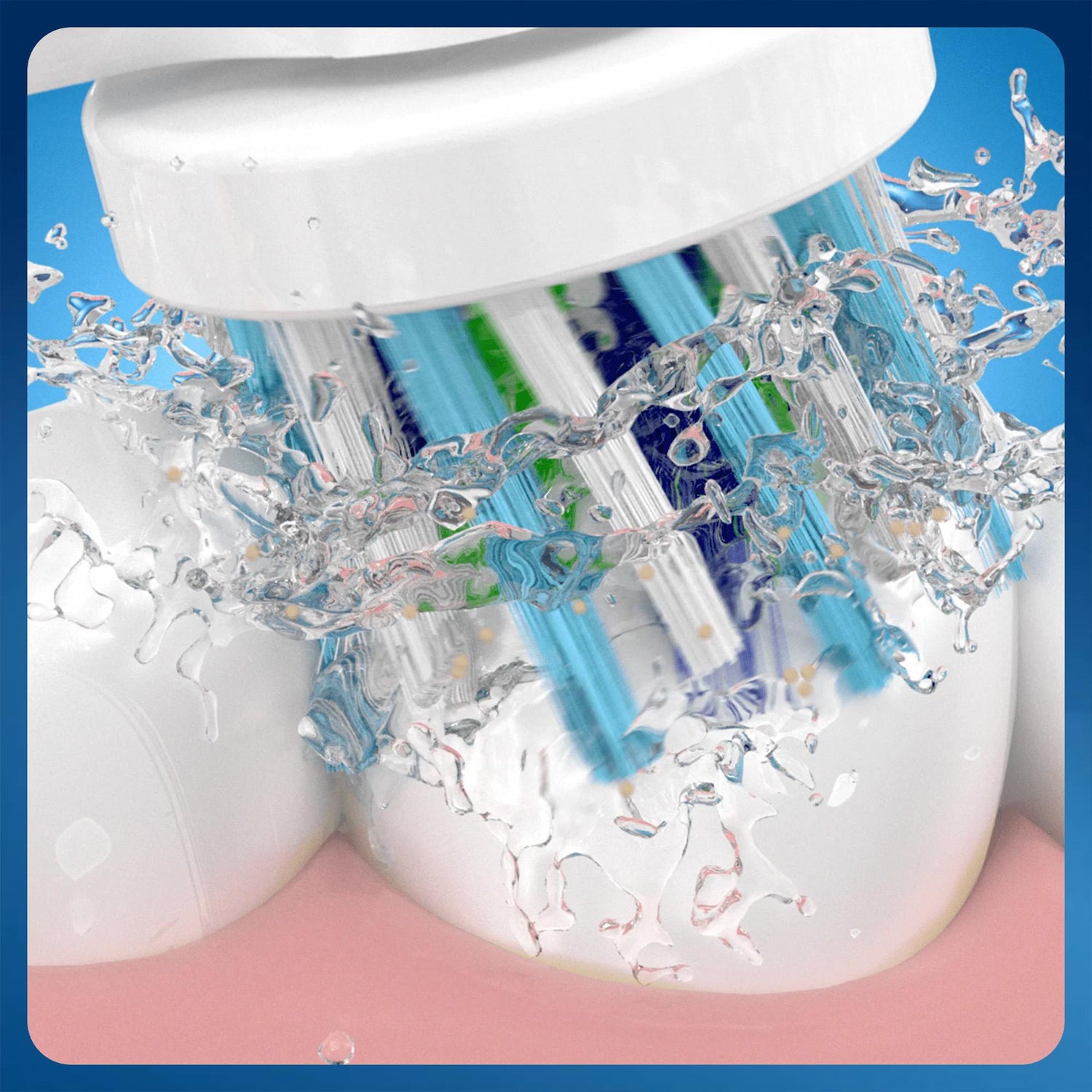 Oral-B Vitality 100 Sensi UltraThin Rechargeable Electric Toothbrush - White Handle Cleansing