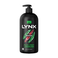 LYNX Africa 3-in-1 Pump Shower Gel 900ml Mandarin Sandalwood 12H