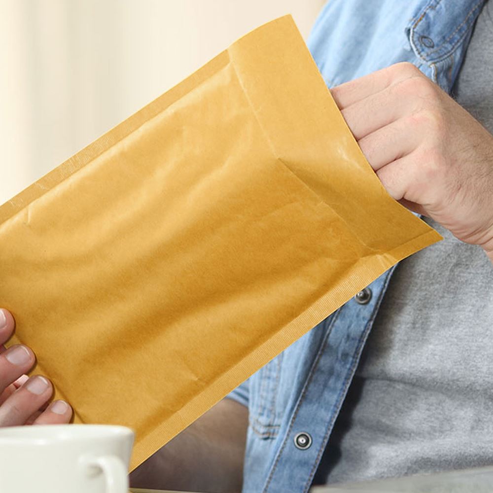 Bubble Envelope Mailer, Gold, 180mm x 265mm, All Pack