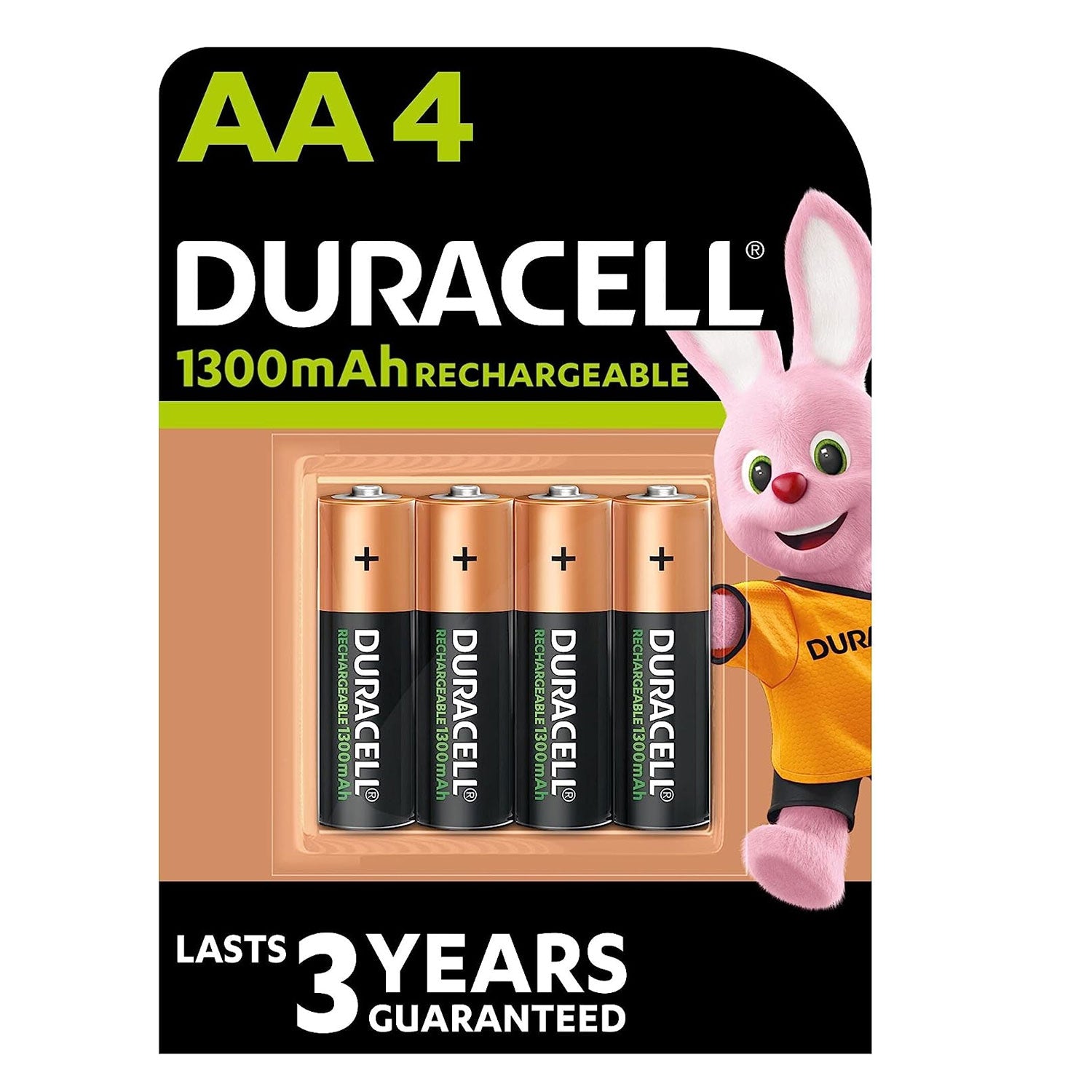 Duracell AA Rechargeable Batteries 1300mAh to 2500mAh all in 4 Packs