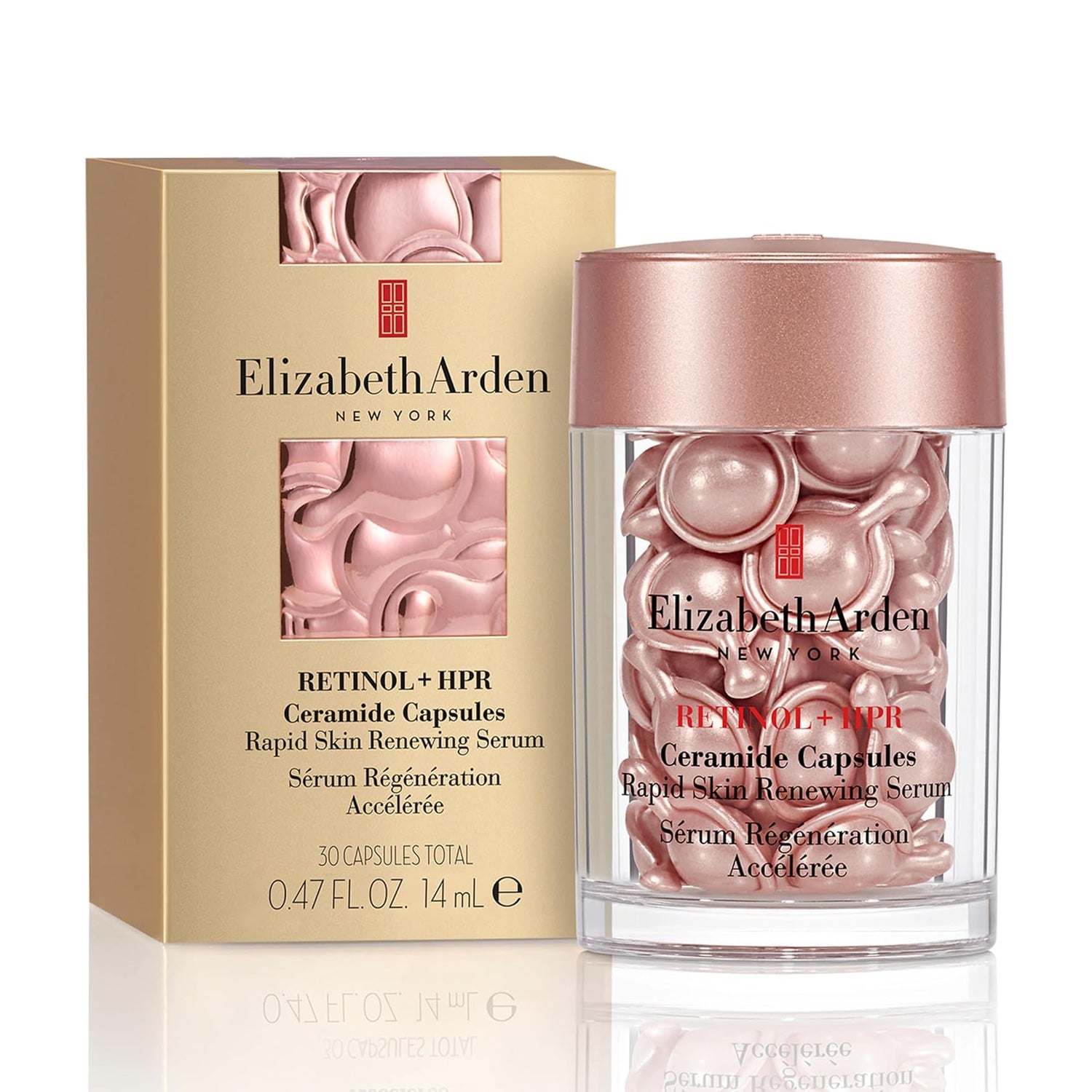 Elizabeth Arden Retinol + HPR Ceramide Capsules 30pcs Anti-Ageing Serum