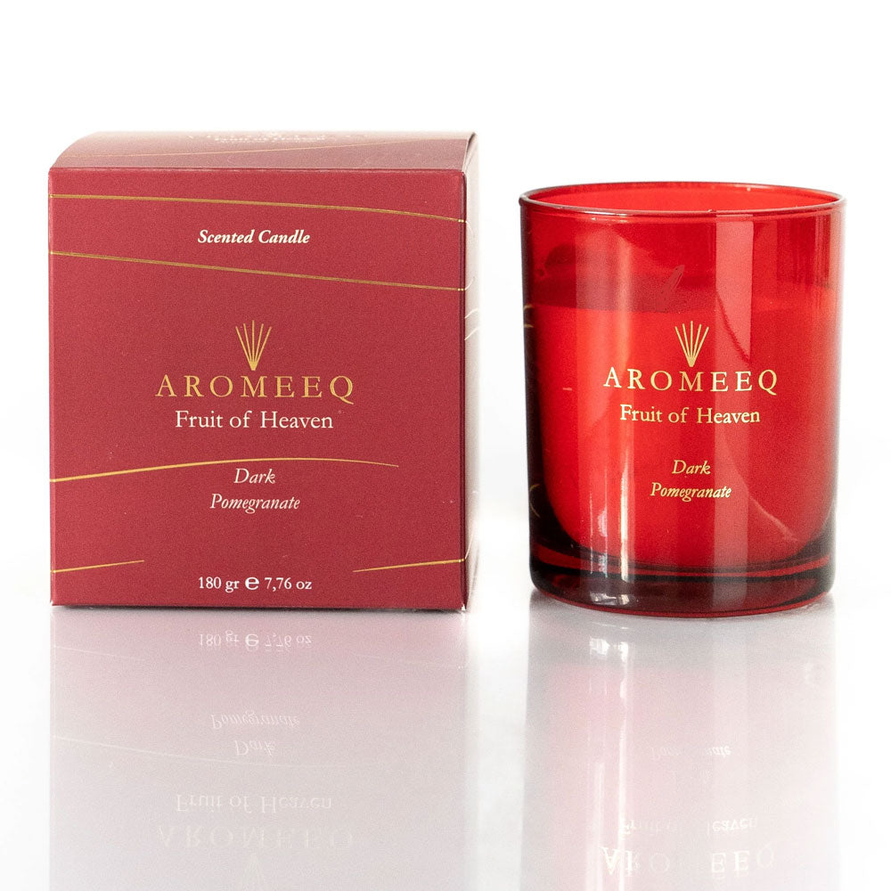 Fruit of Heaven Scented Candle - Dark Pomegranate 180gm