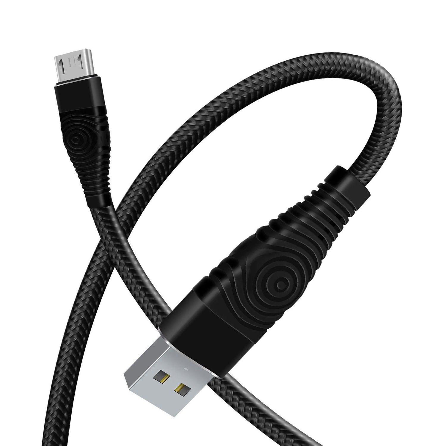 Heavy Duty Micro USB Charging Cable Braided Fast Phone Charger Lead