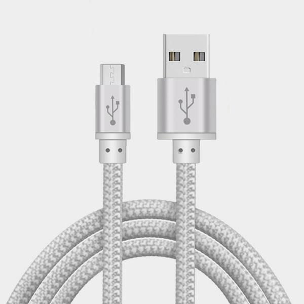 Heavy duty Braided Fast Charge Micro USB Data Sync Phone Charger Cable