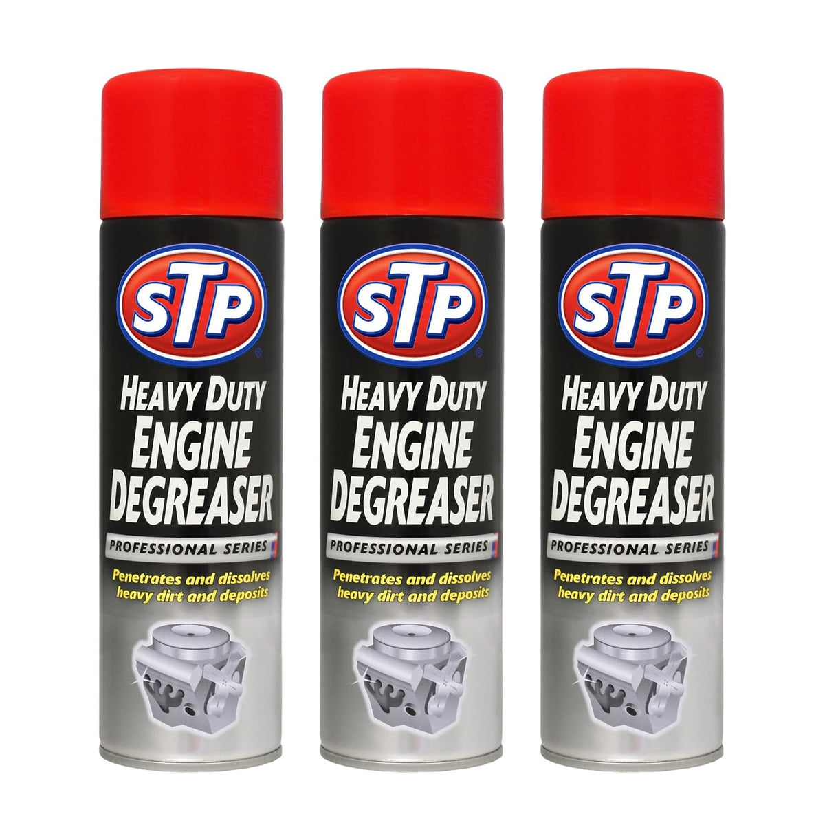 STP Engine Degreaser Professional Series 500ml Heavy Duty Engine Cleaner