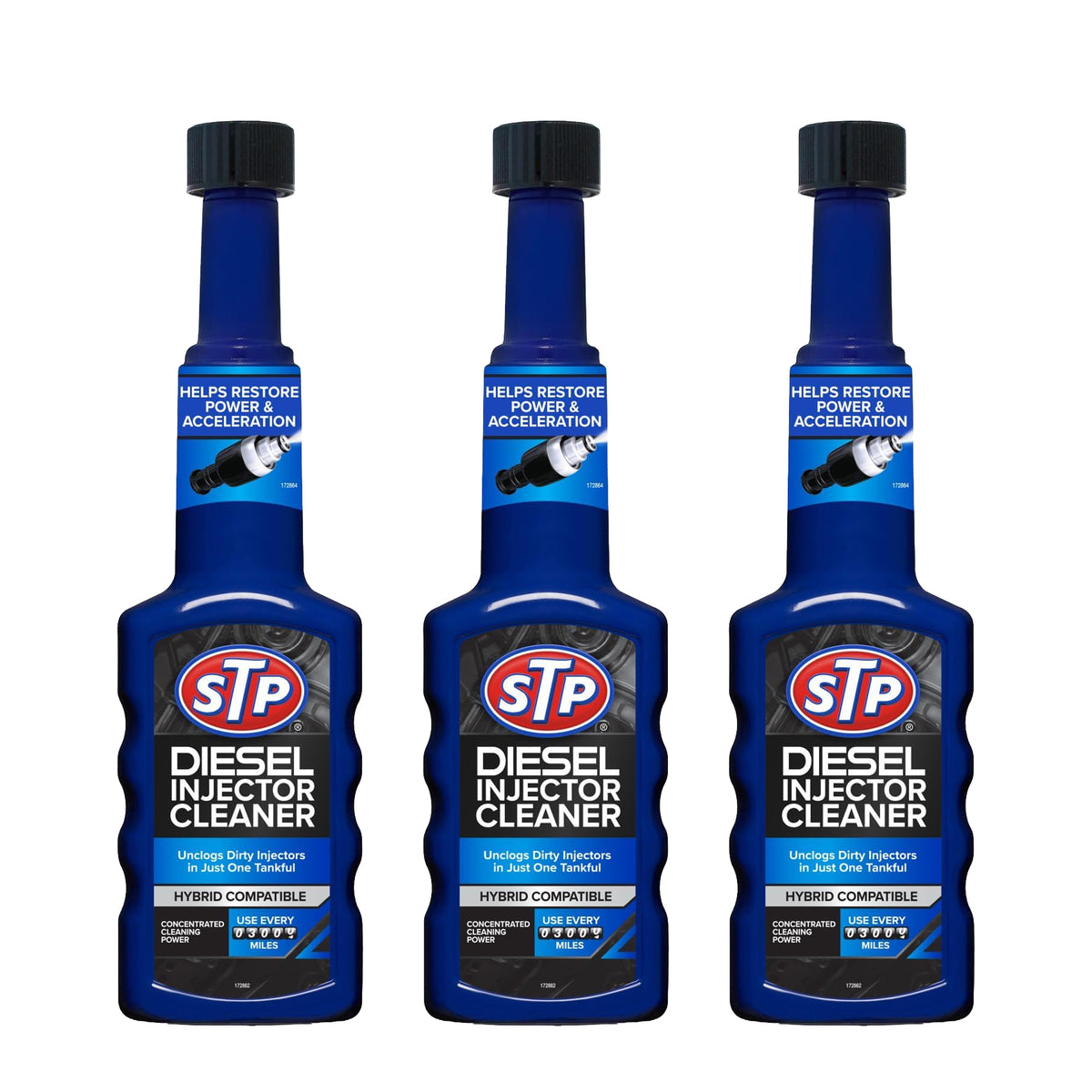 STP Diesel Injector Cleaner 200ml Concentrated Fuel Treatment for Diesel Engines