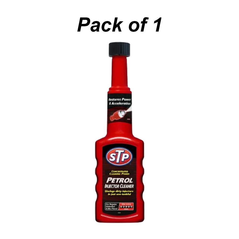 STP Petrol Injector Cleaner 200ml – Fuel System Additive (Multi-Pack Options)