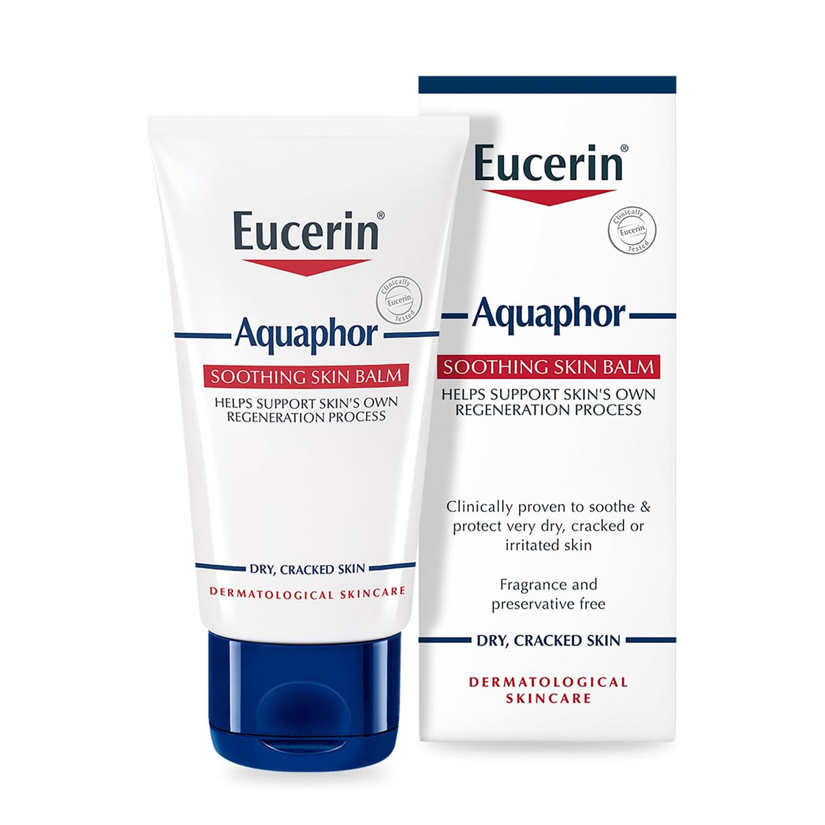 Eucerin Aquaphor Soothing Skin Balm 45ml Dry Skin Repairing Ointment