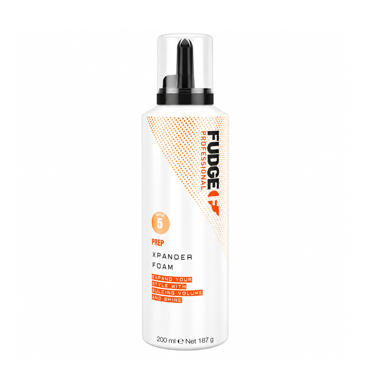 Fudge Professional Xpander Foam Volumizing Hair Mousse 200ml for Heat Protection